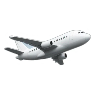 Avion qui se crache sticker