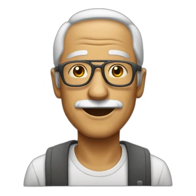 cool old dude sticker