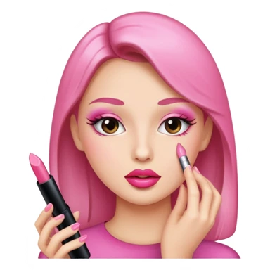 Clock it with lipgloss  sticker