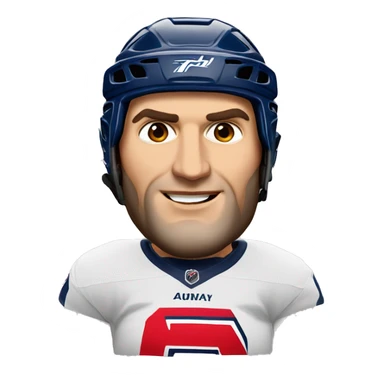 Alexander Ovechkin Realistic face sticker
