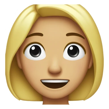 lady dancing and crying tears sticker