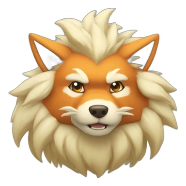 Arcanine sticker
