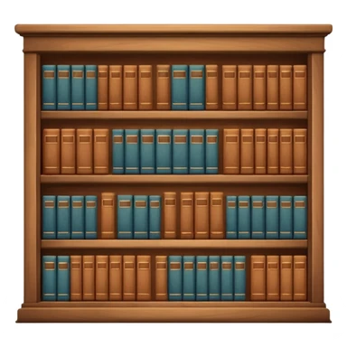 library aestetic sticker