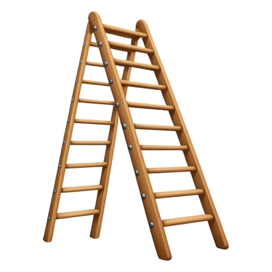 straight ladder sticker