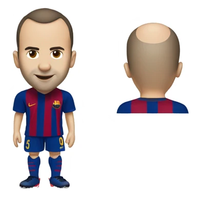 Iniesta sticker