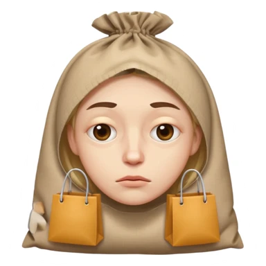 Face with Bags Under Eyes Emoji sticker