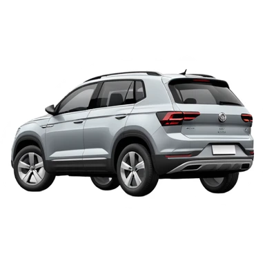 volkswagen taos SUV dolphin grey sticker