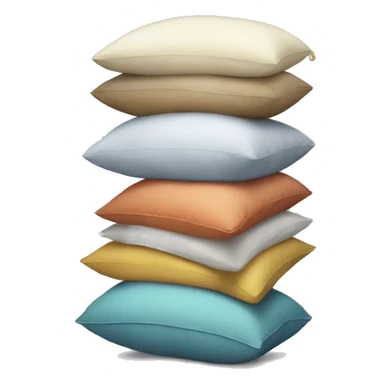 stack of pillows sticker