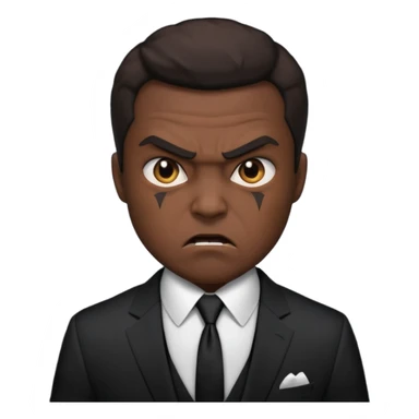 mafia boss angry sticker