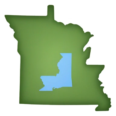 outline of USA state Minnesota sticker