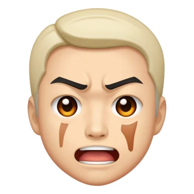 Yuji itadori (rage) sticker