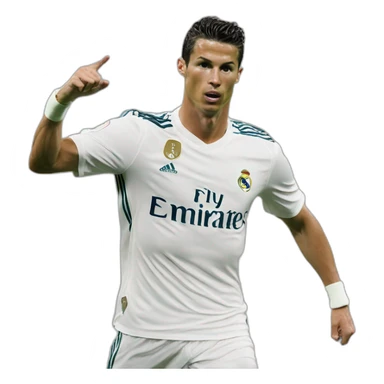Cristiano ua Real Madrid siuuuuu sticker
