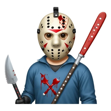 Jason Friday the 13th sticker