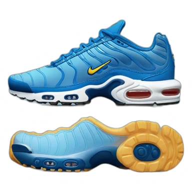 Air-max-plus-tn-bleu sticker