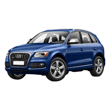 2016 dark blue Audi q5 sticker