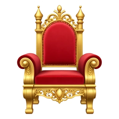 empty throne sticker