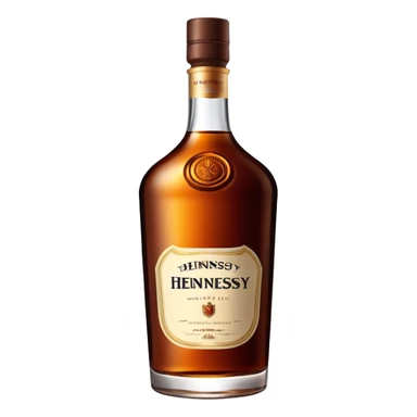 hennessy bottle sticker