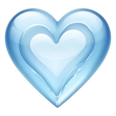 Corazón de hielo sticker