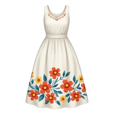 summer dress sticker