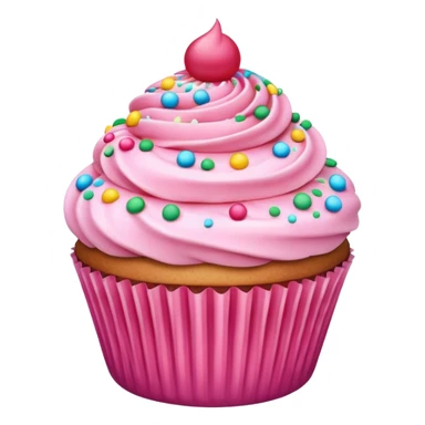 Cupcake emoji sticker