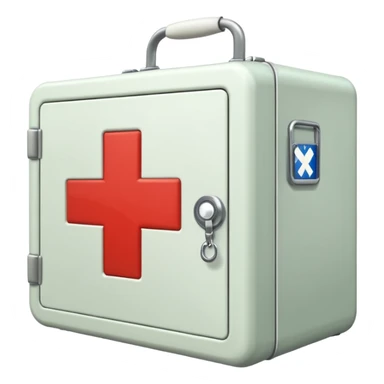 first aid cabinet sticker
