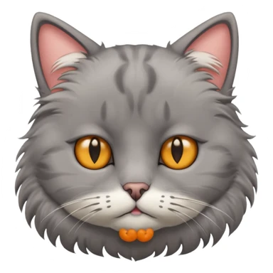 a tired cat because of work sticker