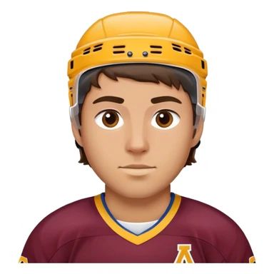 Minnesota ice hockey player  sticker