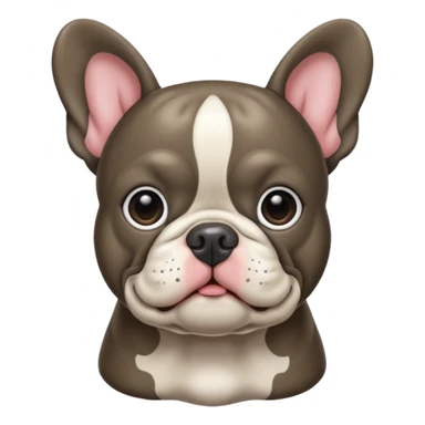Bouledogue français merle foncé sticker