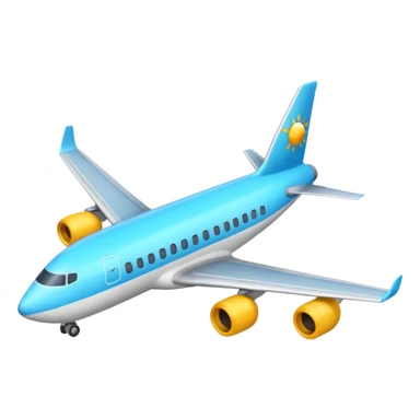 emoji de viaje, algo como un avion dandole la vuelta al mundo sticker