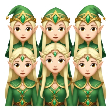 Unas duendes sticker