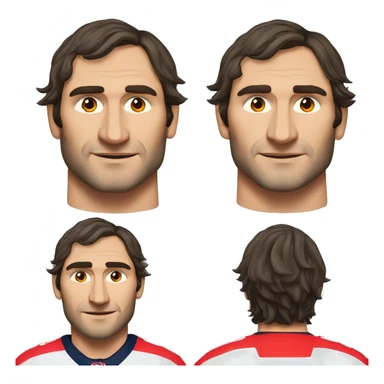 Alexander Ovechkin Realistic face sticker