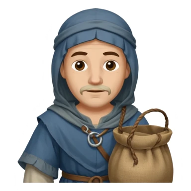 medieval merchant sticker