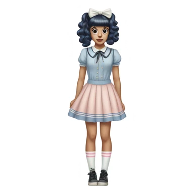 Melanie martinez in her k-12 outfit sticker