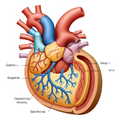 gastrointestinal anatomy sticker