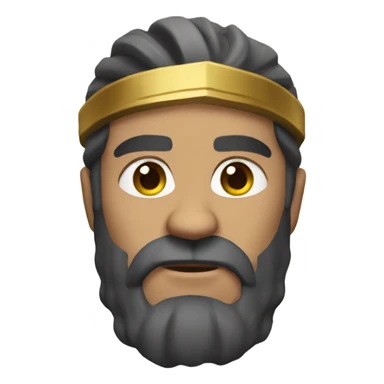 Leonidas sin barba sticker