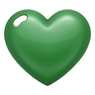 Cœur vert sticker
