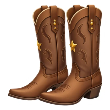 Western Cast cowboy boots sticker