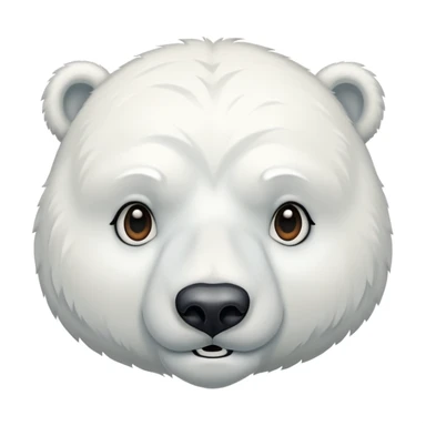 دب قطبي +جرح في وجهه sticker