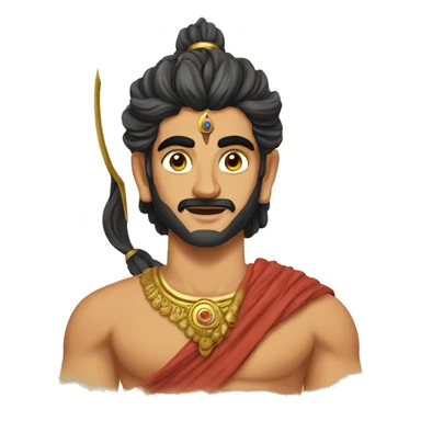 arjun mahabharath sticker