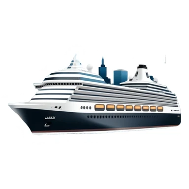 holland america cruise ship in rotterdam sticker