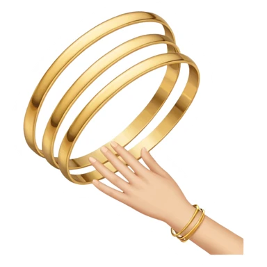 hand 9 bangles sticker