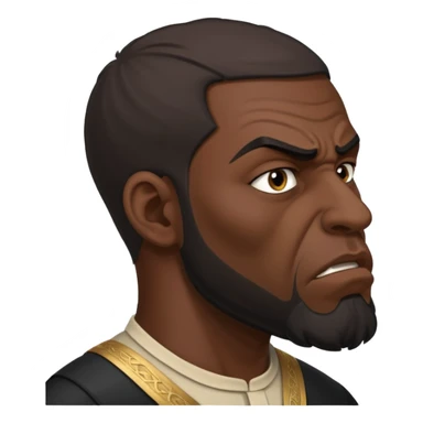 angry Iraqi, in profile sticker