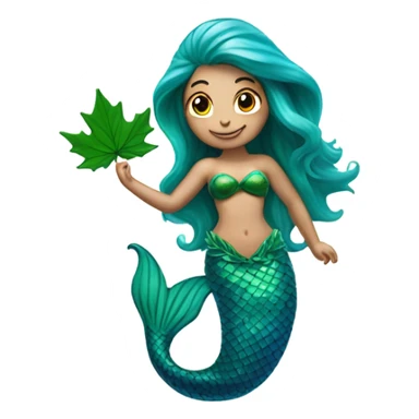 mermaid from canada sticker