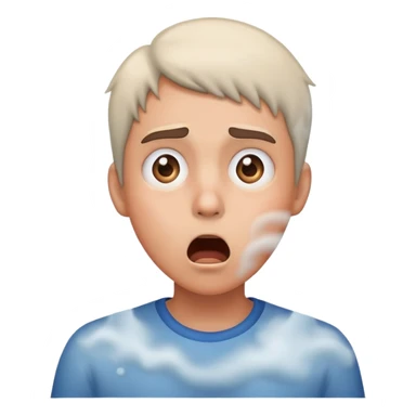 🤯+😶‍🌫️ sticker