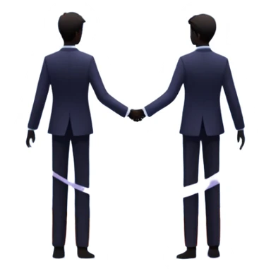 Center composition: Two silhouetted figures standing back-to-back or side-by-side in a circle of calm (soft blues, lavenders, white light)
Around them: Swirling storm energy—abstract shapes, wind lines, chaotic movement in reds, oranges, and dark grays sticker