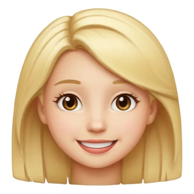 A baddie girl giving cute vibes but don't make it look like more of a human emoji more of a emoji a regular emoji sticker