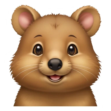 cinematic-quokka-realistic-full-body-standing-emoji,-small-round-frame-balanced-on-tiny-strong-hind-legs,-fluffy-brown-fur-radiating-a-warm-softness,-big-round-eyes-filled-with-joy-and-innocence,-tiny-clawed-paws-held-close-to-chest,-cheerful-smile-exuding-endearing-happiness,-simplified-yet-realistic-focused-features,-highly-detailed,-glowing-with-a-sunny-warmth
cinematic-cute-smiling-quokka-portrait-emoji,-head-tilted-playfully-and-inquisitively,-featuring-a-fluffy,-round-face-with-a-naturally-cheerful-grin-and-bright,-sparkling-eyes-full-of-playful-curiosity,-simplified-yet-irresistibly-adorable- copy sticker