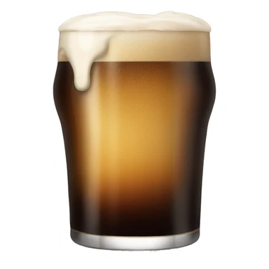 Pint of stout sticker