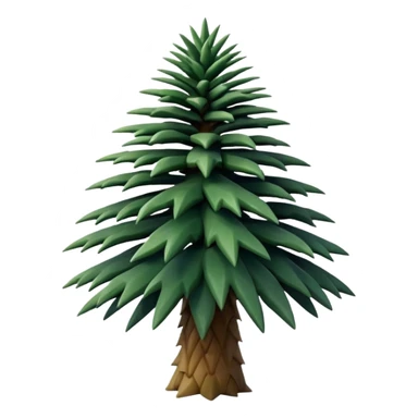Patagonian araucaria pine sticker