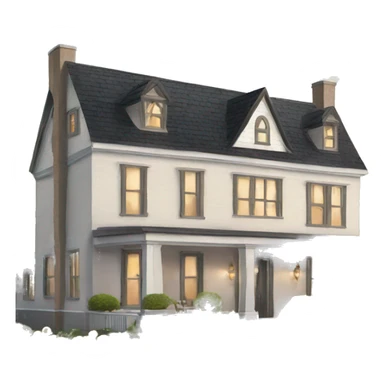 Modern farmhouse mansion  sticker